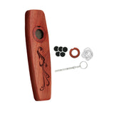 Maxbell Wooden Kazoo Wind Instrument for Party Supplies Outdoor Activities Beginners Style F
