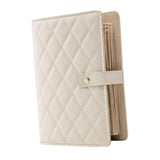 Jewelry Book PU Leather Jewelry Storage Bag for Ring Bracelet Store Counters beige