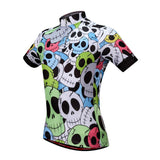 Maxbell Cycling Short Sleeve Jerseys Top T-shirt Bicycle Clothing Skull Pattern XXL - Aladdin Shoppers