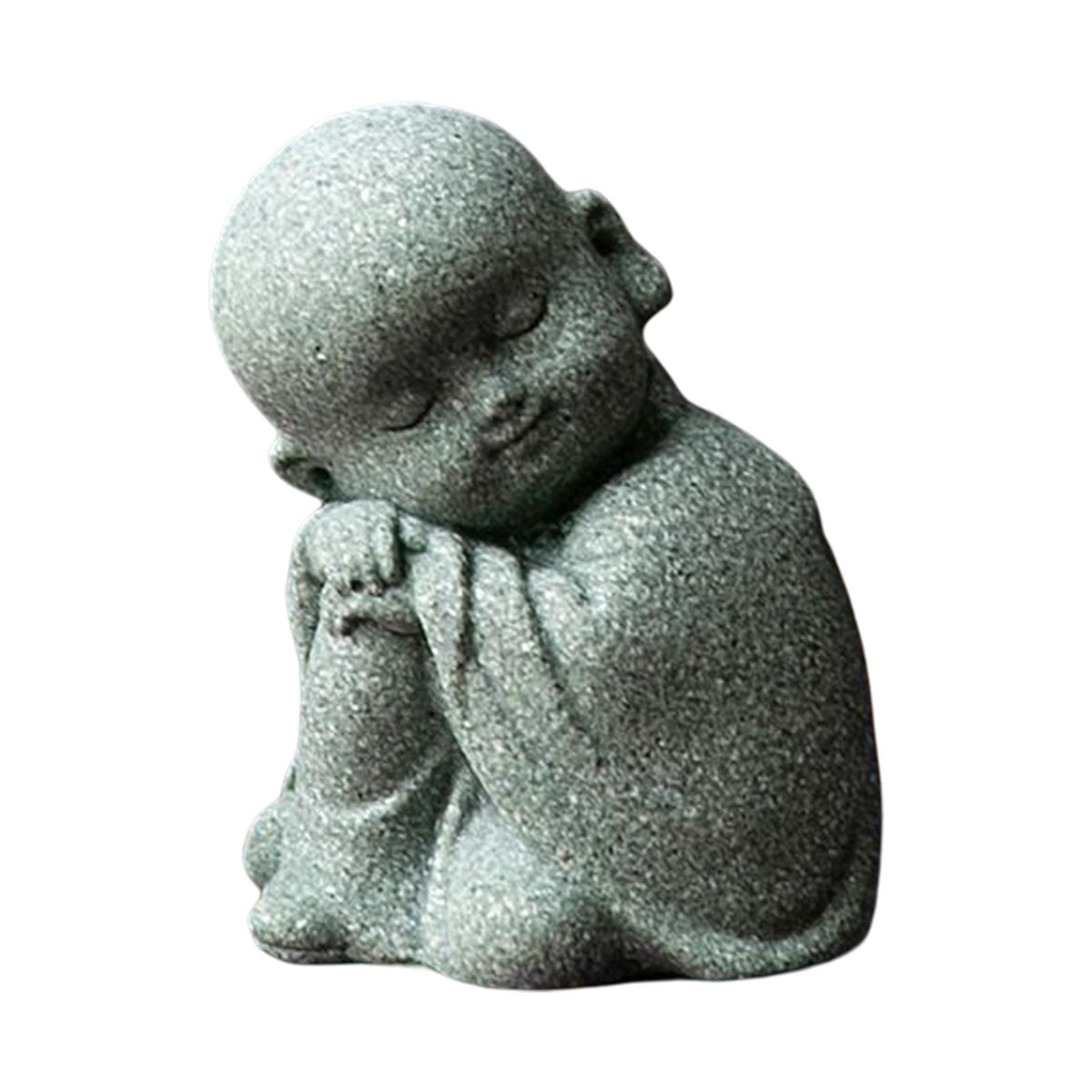 Maxbell Maxbell Monk Figurine Buddha Statue Ornaments Decorative Home Decor Desktop Meditation