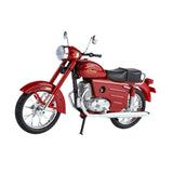 Maxbell 1:10 Collection Decor Artwork Metal Motorcycle Model for Dad Men Living Room red