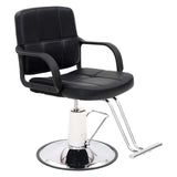 Hydraulic Recliner Barber Chair for Hair Salon with Extra Wider Seat & Heavy