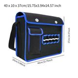 Maxbell Canvas Tool Bag Large Capacity Home Organizer Tool Organizer Bag for Welders L