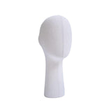 Mannequin Head Stand Display Styling Making Hats Cosmetology Wig Head Holder Linen