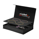 Permanent Bracelet Kit Locked Bracelet for Valentines Day Wedding Engagement Gold and Rose Gold