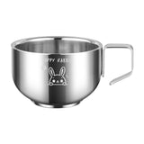 Maxbell Stainless Steel Water Cup Travel Adults Restaurant Tea Coffee Mug for Juices Bunny