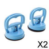 Maxbell 2xPair Strong Suction Cup LCD Screen Removal Open for iPhone iPad Light Blue