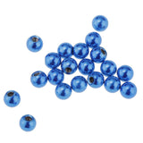 Maxbell 20 Piece Stainless Steel 4mm Piercing Jewelry Balls fit 14g Bar Blue - Aladdin Shoppers