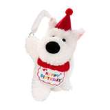 Generic Plushie Dog Car Tissue Holder Cartoon for Long Distance Trip Auto Birthday