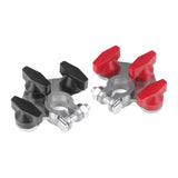 Maxbell 2Pcs Multi Connection Top Post Battery Terminals Stainless Steel Bolt