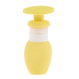 Maxbell Maxbell 70ml Refillable Empty Travel Bottles Shampoo Makeup Liquids Container Yellow