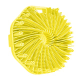 Maxbell Body Scrubber Handheld Premium Bath Massage Tool for Men and Women Showering Yellow