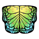 Maxbell Butterfly Cape Gift Dress up for Themed Party Role Playing Stage Performance Green