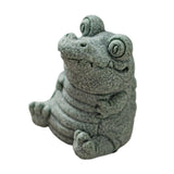 Maxbell Crocodile Statue Desk Decoration Gift Tea Pet for Tea Lovers Tearoom Bedroom