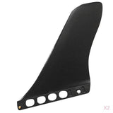 Maxbell 2x Soft Top Surf Fin Surfing Boards SUP Center Fin 9in Surfboard Accessories