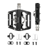 Mountain Bicycle Pedals Replacement Aluminum Alloy Non Skid Road Bike Pedals