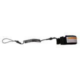 Maxbell Surfboard Longboard Leash 5' Coiled Stand-Up Paddle Board Leash SUP - Black - Aladdin Shoppers