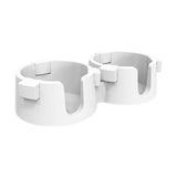 Maxbell Beverage Holder Kitchen Tools Cup Holder for Bedside Table Apartment Desktop white