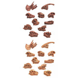 Maxbell 20x Vivid Dinosaur Skull Model Dinosaur Decor Desktop Display Decorative
