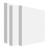 Maxbell 3Pcs Foam Slab Sheets DIY DIY Material for Carving Architecture Fairy Garden white