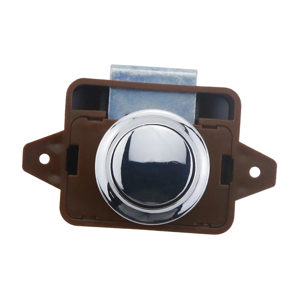 Push Button Latch Lock Practical Dustproof Waterproof Keyless Cupboard Locks