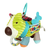 Baby Pram Toy Detachable Squeaky Hanging Soft Sensory for Girls Seat Nursery puppy