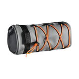 Maxbell Bike Handlebar Bag Oxford Cloth Portable Front Bag for Outdoor Hiking Travel Light Gray