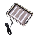 Maxbell Waterproof Fly Box for Bass Trout Fly Fishing Box