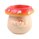 Mushroom Figurine Flower Pot Small Decorative Statue for Garden Desk Bedroom