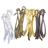 50 Pieces Vintage Beading Flat Bookmarks With Loop DIY Making Jewelry Craft