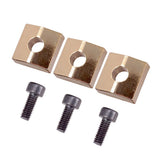 Maxbell Electric Guitar Locking Nut Clamp&Screws&Tremolo Whammy Bar Arm for Tremolo