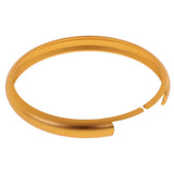 Maxbell 2x45cm Aluminum Smart Key Fob Protective Ring Cover For   Gold