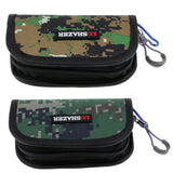 Maxbell Fishing Spoon Bag Hook Baits Storage Waist Bag Water-resistant Two Colors