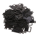 Maxbell 100 Pieces Sawtooth Picture Frame Hanging Hangers Double Hole Hanging Hooks for Home Decoration Creative Picture Frame Hanging - Aladdin Shoppers