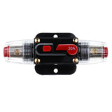 Maxbell 3xDC 12V-24V Car Audio Inline Manual Reset Circuit Breaker Fuse Switch 30AMP