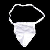 Maxbell Mens G-string Pouch Thong Posing Strap Underwear White