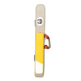 Maxbell Pool Cues Case 5 Holes Equipment Pouch Lightweight Billiard Pole Storage Bag Yellow