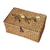 Maxbell Storage Basket Holder Creative Makeup Organizer for Household Shelf Tabletop L