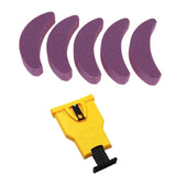 Maxbell Chainsaw Teeth Sharpener Woodworkings Lawn Outdoor Universal with Whetstones Bubble Bag