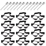 Maxbell 12pcs Basketball Glasses Sports Eyewear Training + 12pcs Pump Needle - Aladdin Shoppers