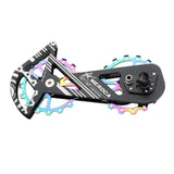 Maxbell Bike Rear Derailleur Road Bike 16T Cycling Bicycle Derailleur for Road Bike 8800RD Colorful - Aladdin Shoppers