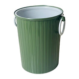 Maxbell Tea Dregs Drainage Bucket Detachable with Lids Bins for Kitchen Hotel Office green
