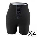 Maxbell 4xWomen's Sweat Sauna Body Shaper Pants Gym Shorts