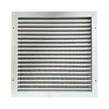 Maxbell HVAC Vent Duct Cover White Linear Bar Grilles for Office Buildings Basements