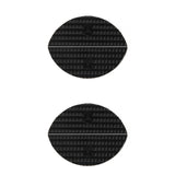 Maxbell 2pair Stick on Shoe Heel Tips Rubber Shoe Repair Parts Thickness S M 3/6mm