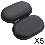 Maxbell 5xUniversal Storage Bag Portable Carrying Zipper Case Box Cover For Earphone
