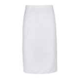 Kitchen Half Length Waist Apron Catering Chef Hotel Waiter Apron White