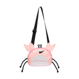 Maxbell Mesh Beach Bag Crab Shaped Summer Vacation Boys Girls for Holding Beach Toys