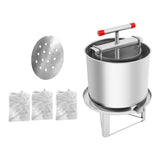 Maxbell Honey Press Machine T Shaped Handle Crusher for Vinasse Oil Pomace Honeycomb