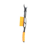 20inch Auto Windscreen Snow Brush Ice Scraper Multipurpose Sturdy Detachable Yellow